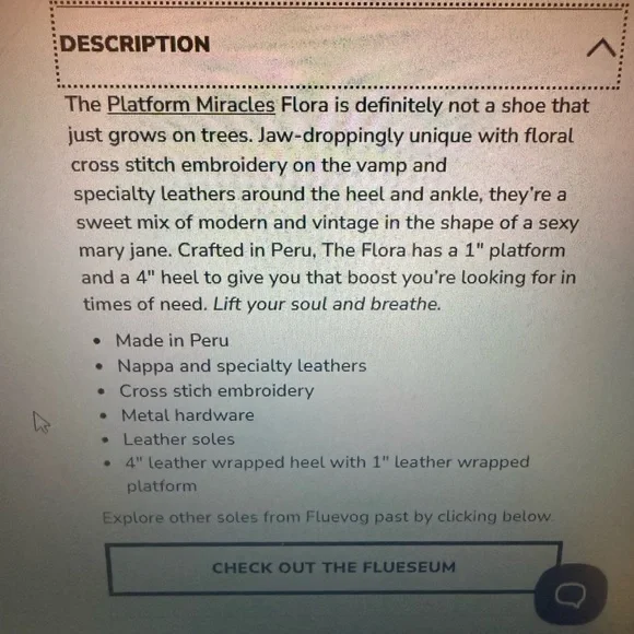 John Fluevog Red and Cream Embroidered Heels - Picture 11 of 11